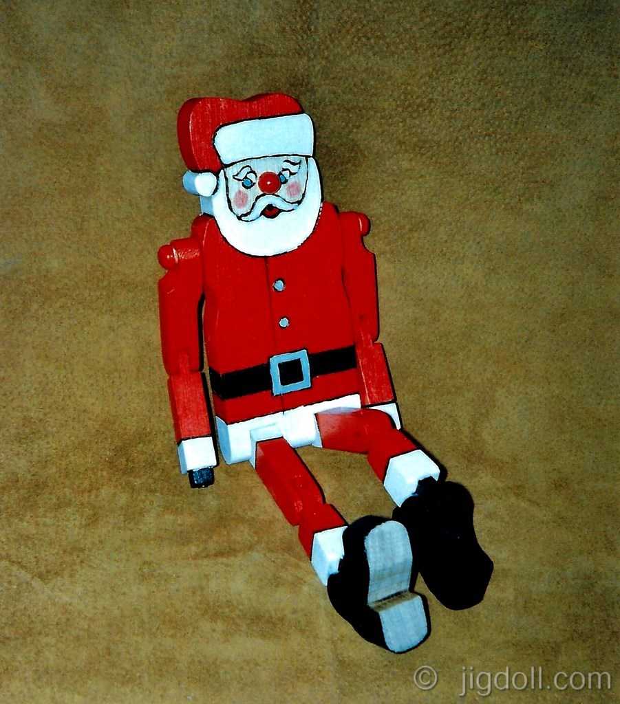 Father Christmas Jig Doll / Limberjack