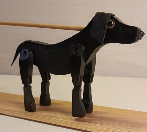Hunter the Hound Dog - Jig Doll