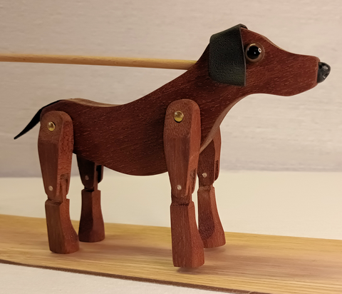 Jig Doll - Hunter the Hound Dog